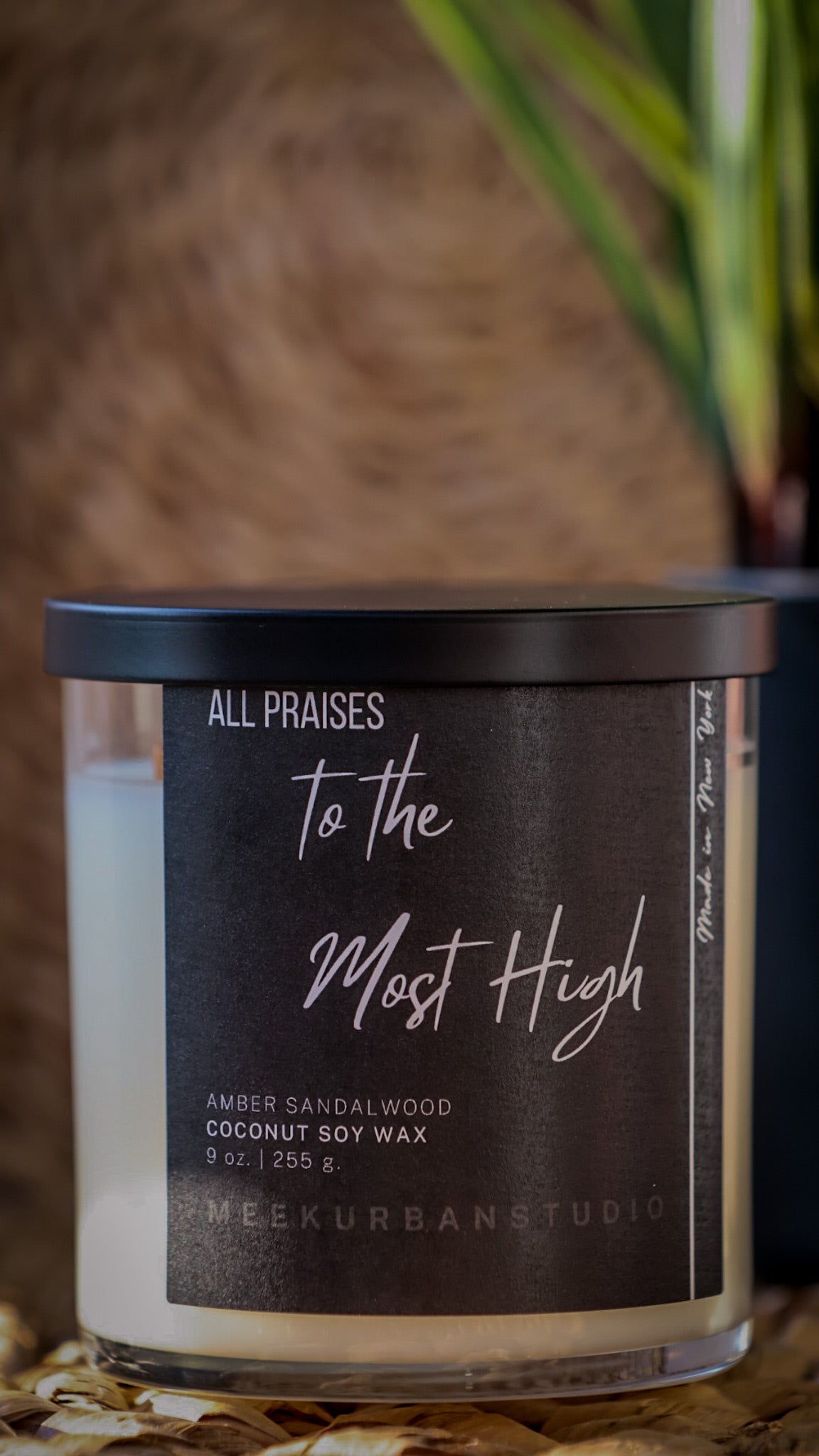 All Praises To The Most High Candle