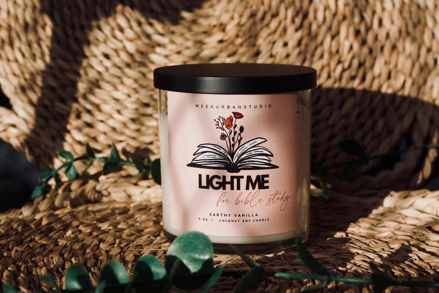 Light Me for Bible Study Candle