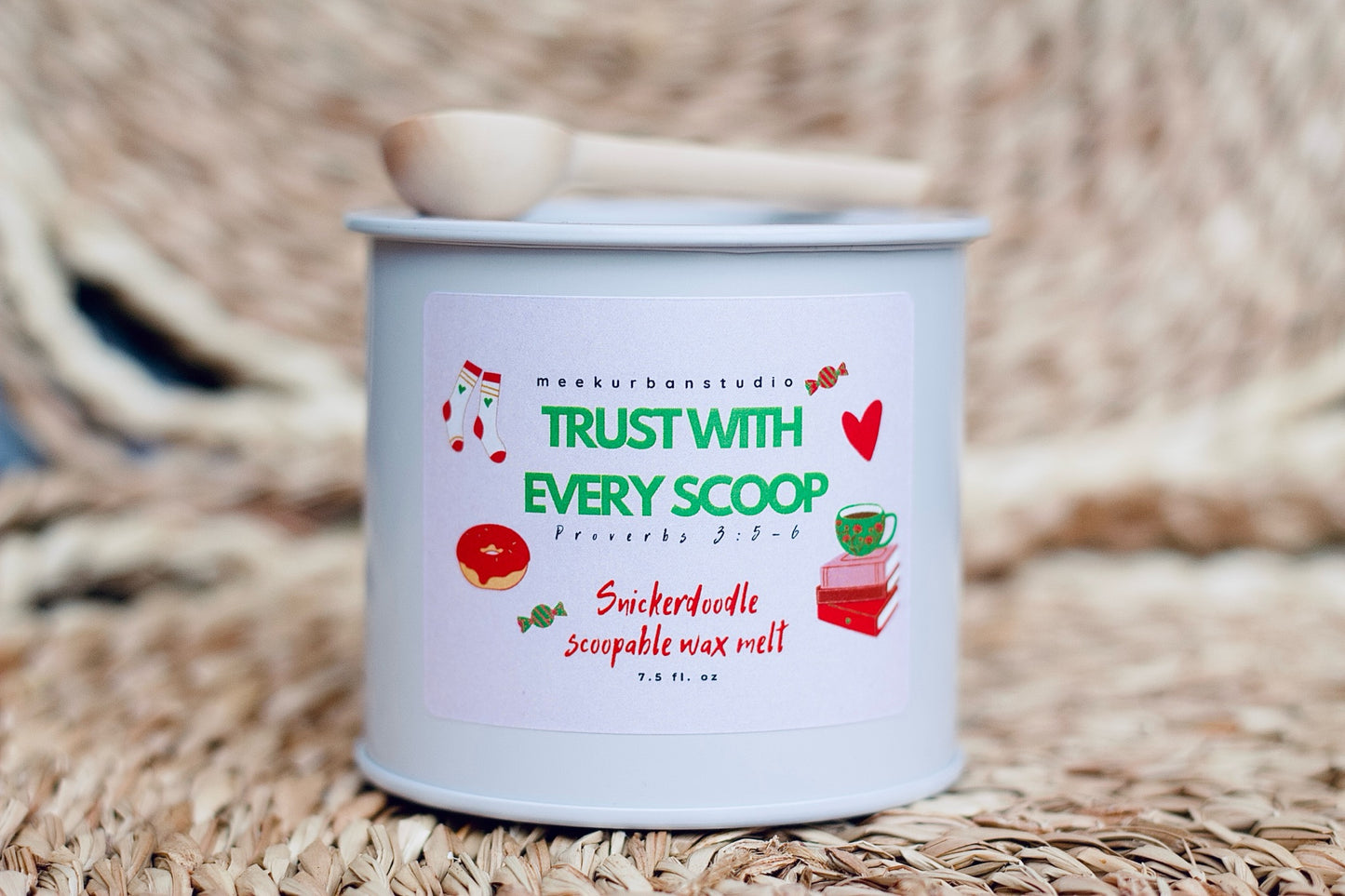 Scoopable Wax Melt Jar