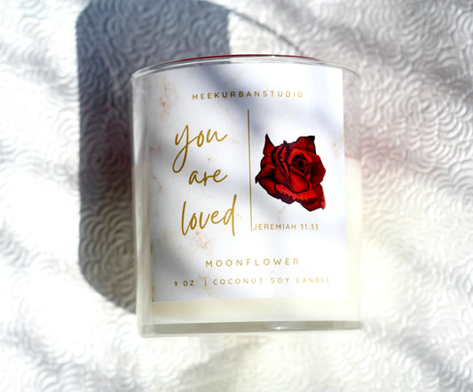 You are Loved Candle