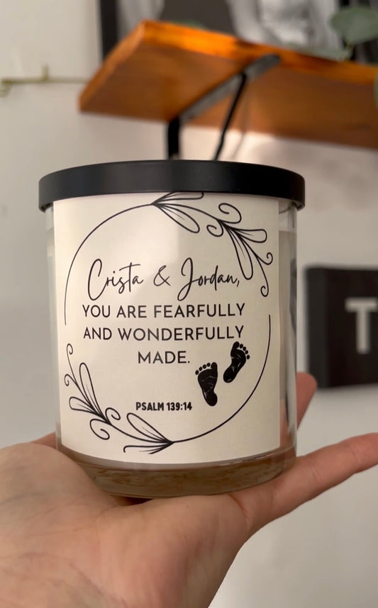 Custom Candle Label