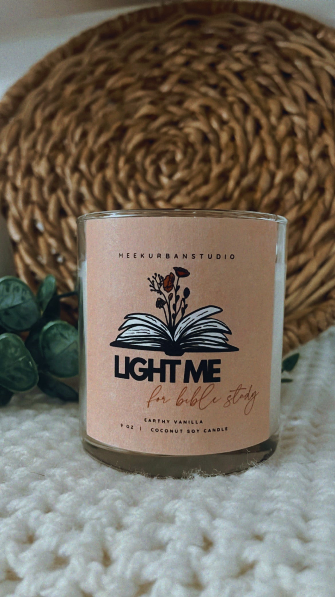 Light Me for Bible Study Candle