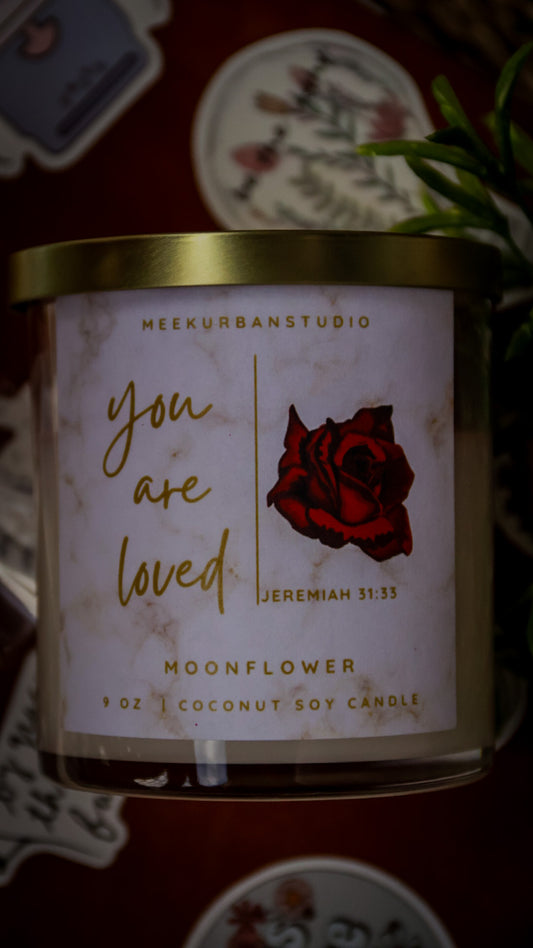 You are Loved Candle